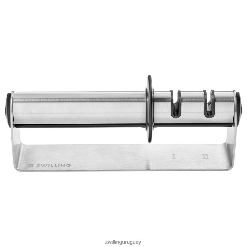 Afilador de cuchillos de mano de acero inoxidable twinsharp duo para mantenimiento de bordes Zwilling cuchillería A688HF233 - Image 1