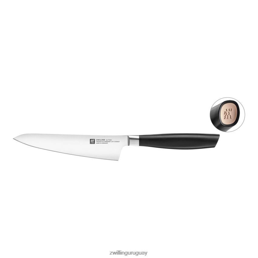 all * star 5,5 pulgadas, cuchillo de chef compacto, oro rosa Zwilling cuchillería A688HF350 - Image 1