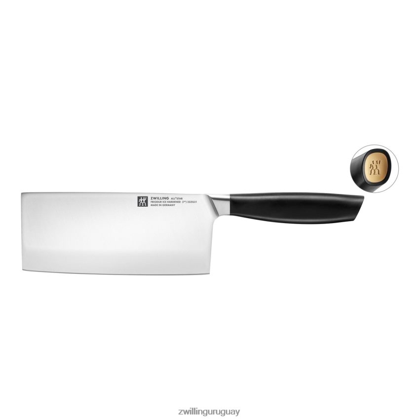 all * star 7 pulgadas, cuchillo de chef chino, oro mate Zwilling cuchillería A688HF217 - Image 1