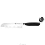 all * star 7 pulgadas, santoku, negro mate Zwilling cuchillería A688HF313