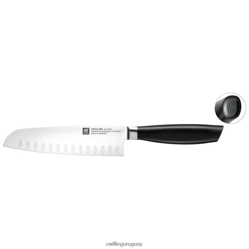 all_star_7_pulgadas_santoku_negro_mate_zwilling_cuchilleria_a688hf313.jpg all * star 7 pulgadas, santoku, negro mate Zwilling cuchillería A688HF313 - Image 1