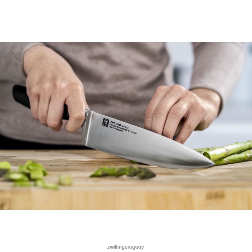 all * star 8 pulgadas, cuchillo de chef, negro mate Zwilling cuchillería A688HF290 - Image 3