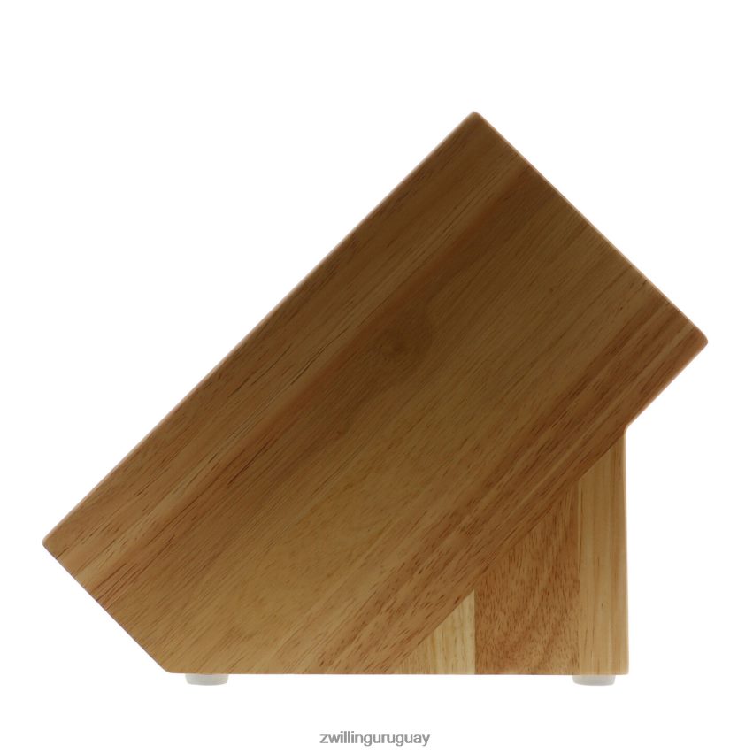 almacenamiento de fresno, madera de caucho, bloque de estudio doble vacío Zwilling cuchillería A688HF398 - Image 4