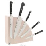 Almacenamiento de madera de haya, madera de haya, bloque magnético italiano redondo - blanco Zwilling cuchillería A688HF264 - Image 2