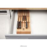 almacenamiento de madera de haya, organizador de cuchillos en el cajón Zwilling cuchillería A688HF70 - Image 4