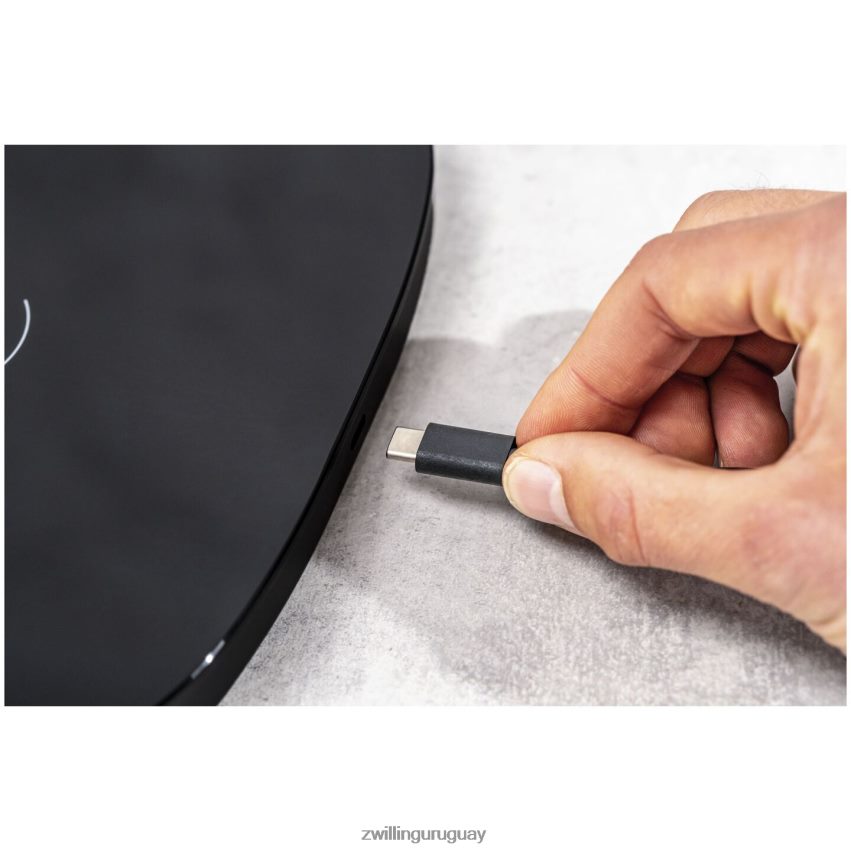 Báscula de cocina con carga inalámbrica enfinigy - negra Zwilling electricidad A688HF577 - Image 8