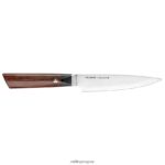 bob kramer - meiji 7 piezas, juego de bloques de cuchillos, marrón Zwilling cuchillería A688HF187 - Image 3