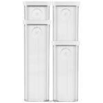 Contenedor de cubos Fresh & Save S, 0,35 qt, blanco transparente Zwilling cocina A688HF481 - Image 5