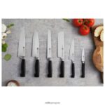 cuatro estrellas de 6,5 pulgadas, nakiri Zwilling cuchillería A688HF371 - Image 4