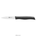 cuchillo de pelar twin grip de 3,5 pulgadas, negro Zwilling cuchillería A688HF423