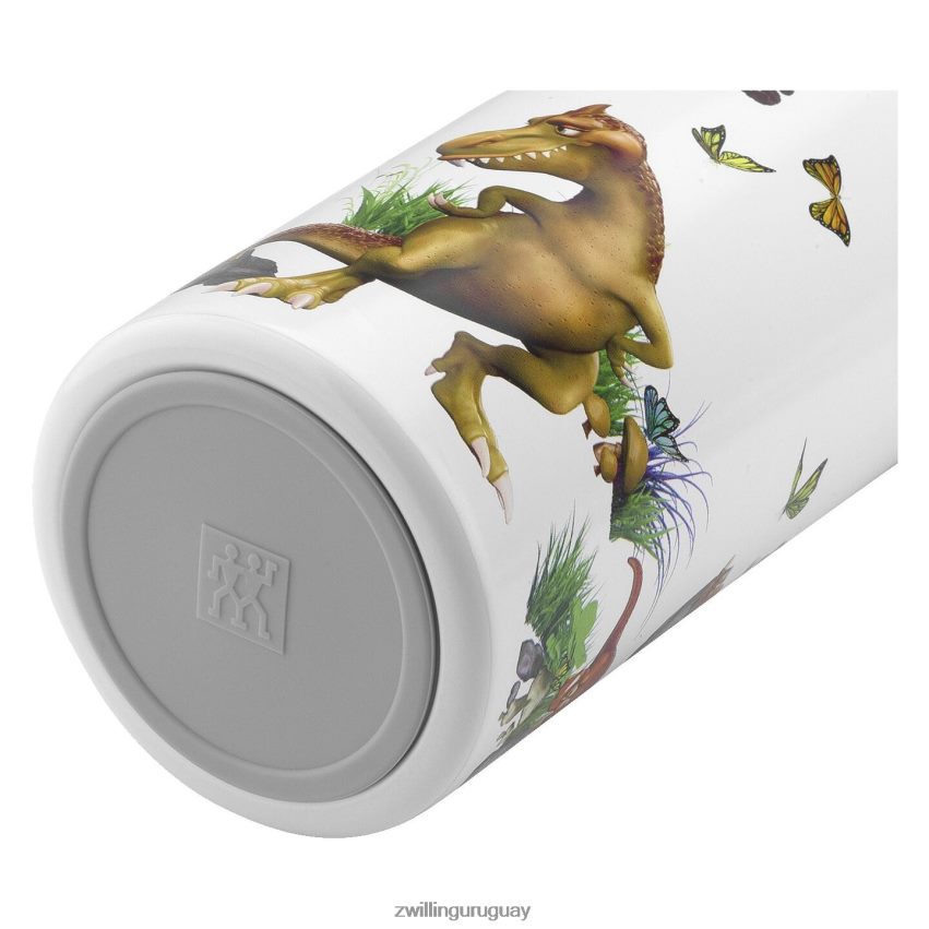dinos Botella para beber dinos, 350 ml, acero inoxidable, blanco-gris Zwilling cocina A688HF534 - Image 4