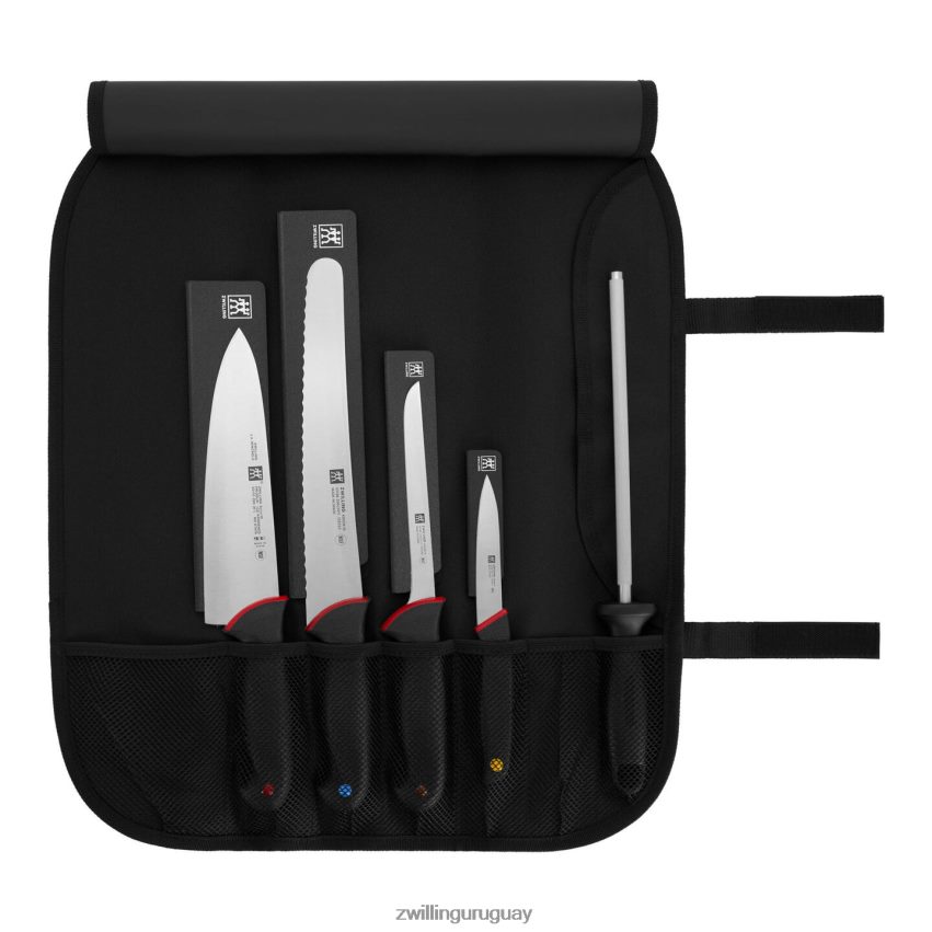 El kit esencial de cuchillos escolares culinarios de 6 piezas con protectores de hoja. Zwilling cuchillería A688HF237 - Image 1