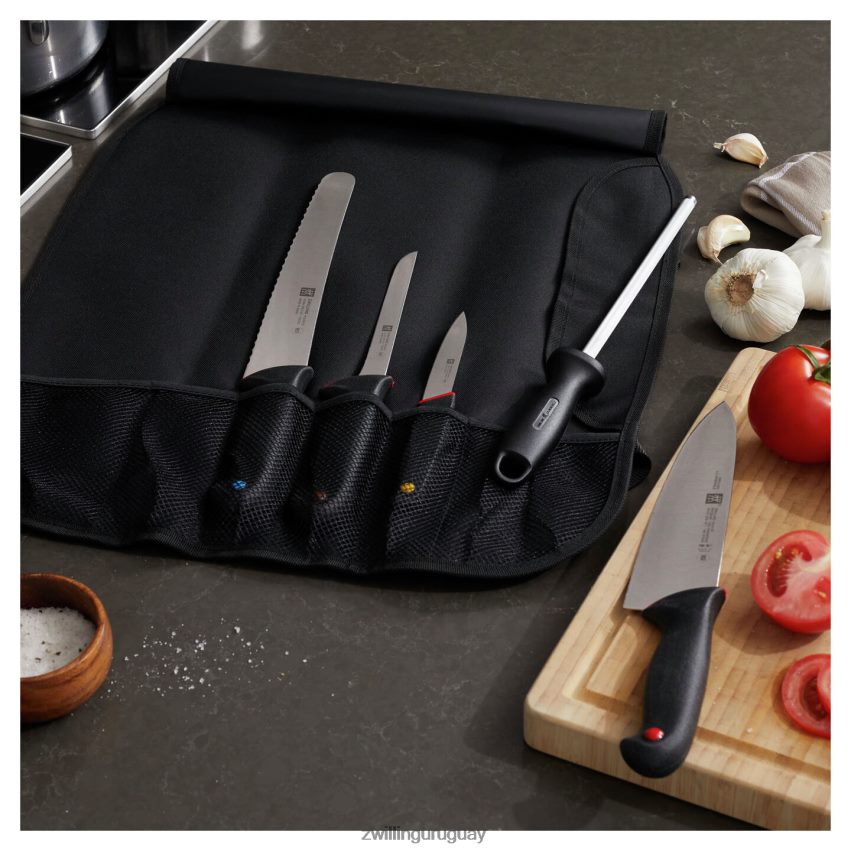El kit esencial de cuchillos escolares culinarios de 6 piezas. Zwilling cuchillería A688HF392 - Image 1