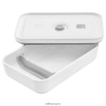 Fresh & save l fiambrera plana al vacío, plástico, blanco-gris Zwilling cocina A688HF514 - Image 5