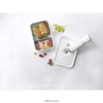 Fresh & save l fiambrera plana al vacío, plástico, blanco-gris Zwilling cocina A688HF514 - Image 6
