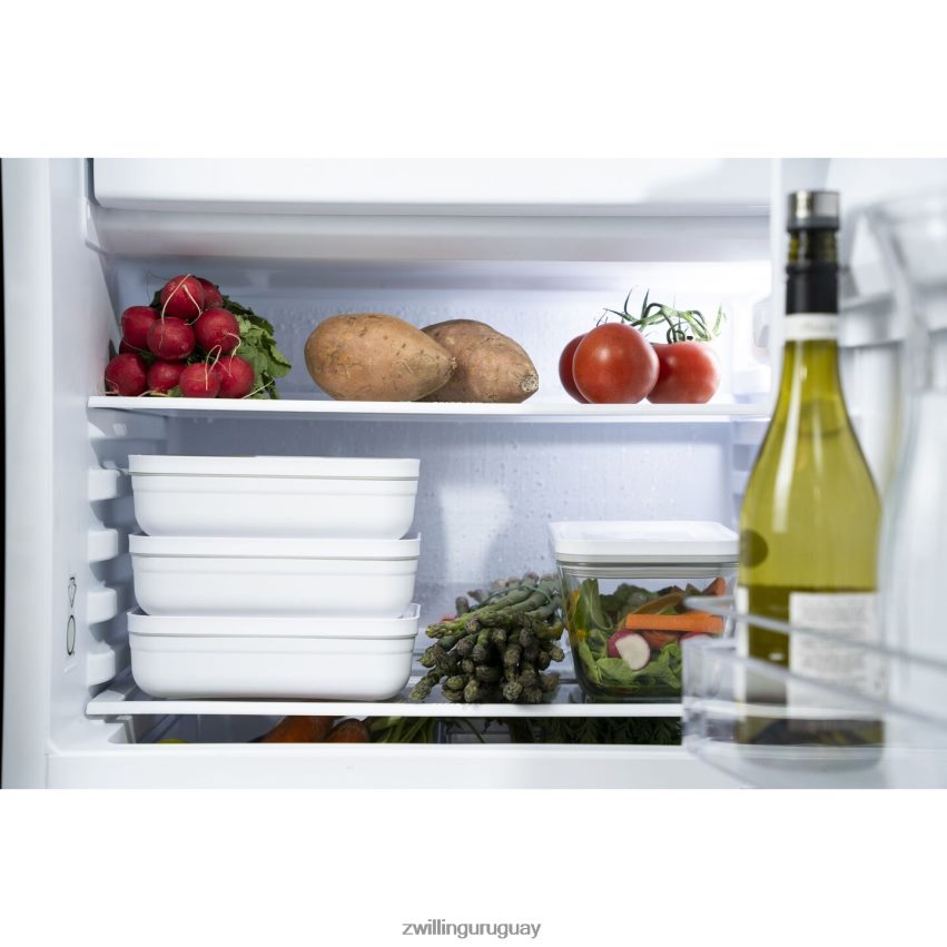 Fresh & save l fiambrera plana al vacío, plástico, blanco-gris Zwilling cocina A688HF514 - Image 7