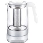 Hervidor de vidrio enfinigy - plateado - reacondicionado Zwilling cuchillería A688HF548