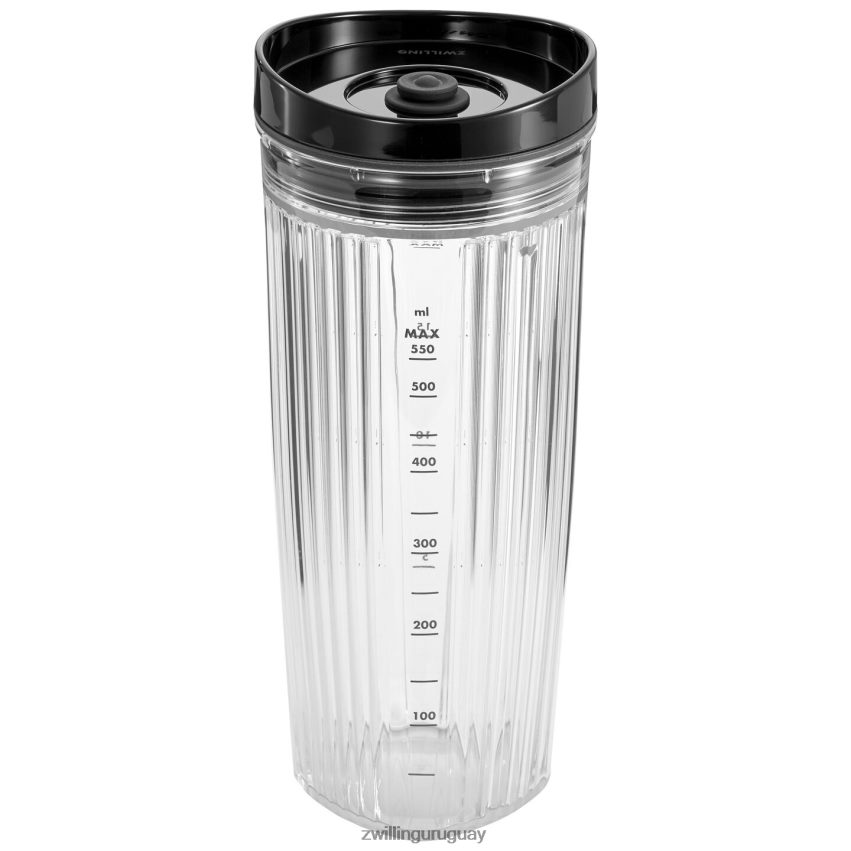 Jarra de licuadora personal enfinigy con tapa para beber y tapa de vacío - negro Zwilling electricidad A688HF585 - Image 3