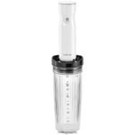 Jarra de licuadora personal enfinigy con tapa para beber y tapa de vacío - negro Zwilling electricidad A688HF585 - Image 4