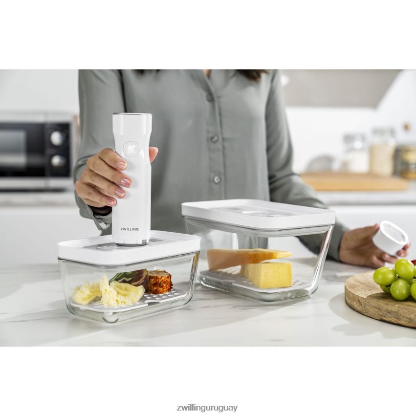 Juego de bandejas recogegotas Fresh & Save para recipientes de vidrio, m/l / 2 piezas Zwilling cocina A688HF466 - Image 5