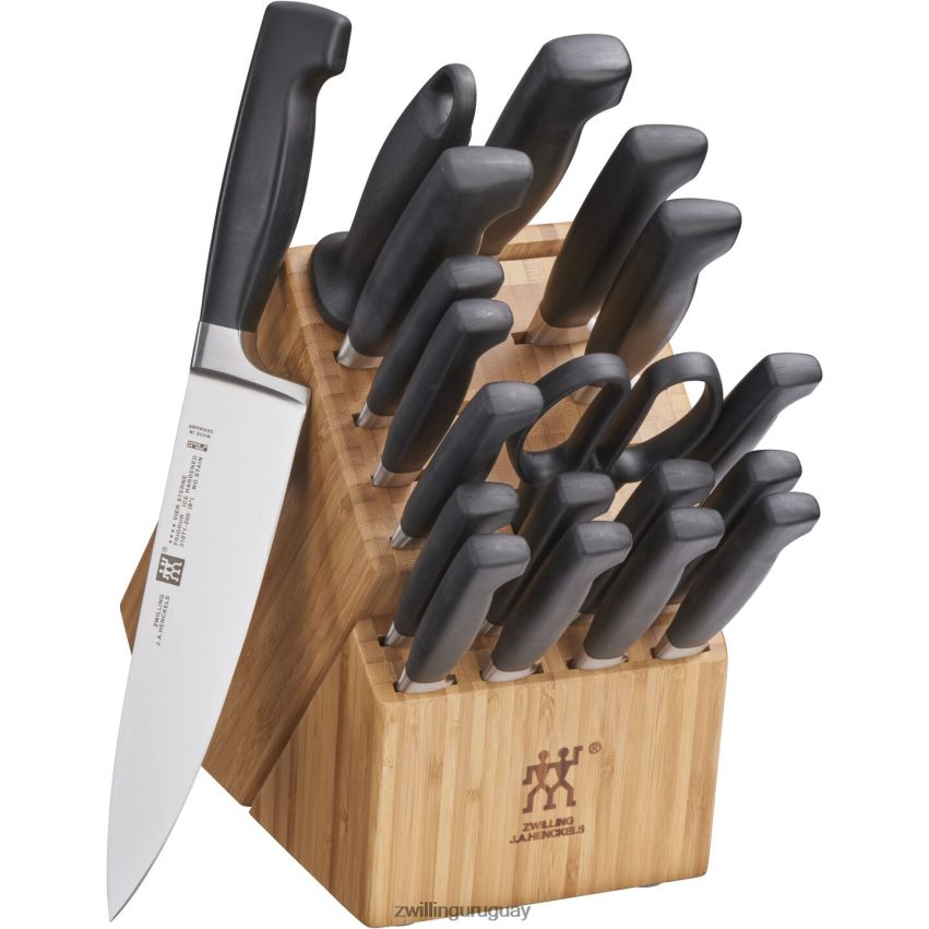Juego de bloques de cuchillos Four Star de 20 piezas, natural Zwilling cuchillería A688HF24 - Image 2
