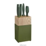 Juego de bloques de cuchillos now s de 6 piezas, z now s, verde lima Zwilling cuchillería A688HF377