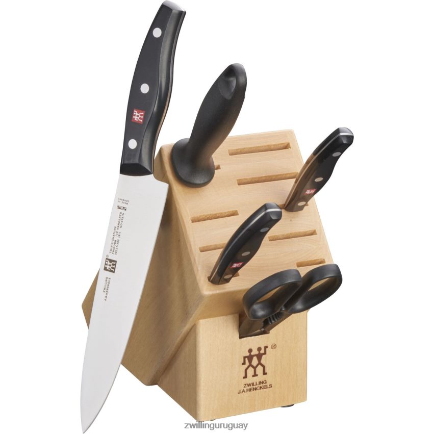 Juego de bloques de cuchillos Twin Signature de 6 piezas, natural Zwilling cuchillería A688HF258 - Image 3