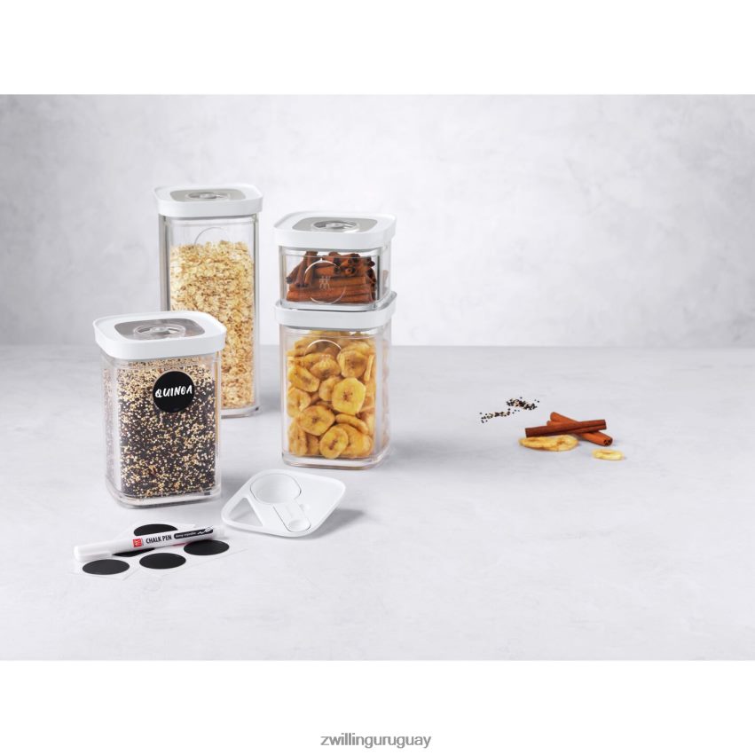 Juego de recipientes para cubos Fresh & Save, s/6 piezas, blanco transparente Zwilling cocina A688HF454 - Image 6