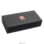 juegos de carne Juego de cuchillos para carne tipo porterhouse de acero inoxidable de 8 piezas en caja de presentación negra Zwilling cuchillería A688HF9 - Image 2