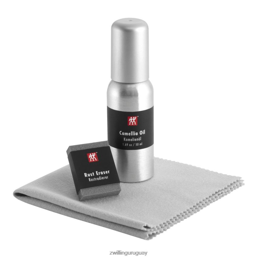 kit de uso y cuidado del acero al carbono kramer Zwilling cuchillería A688HF271 - Image 1