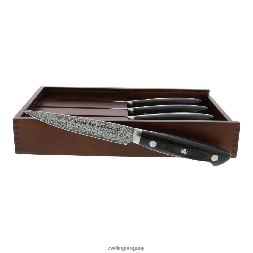 kramer - euroline colección damasco inoxidable 4 piezas, juego de cuchillos para carne Zwilling cuchillería A688HF376 - Image 1