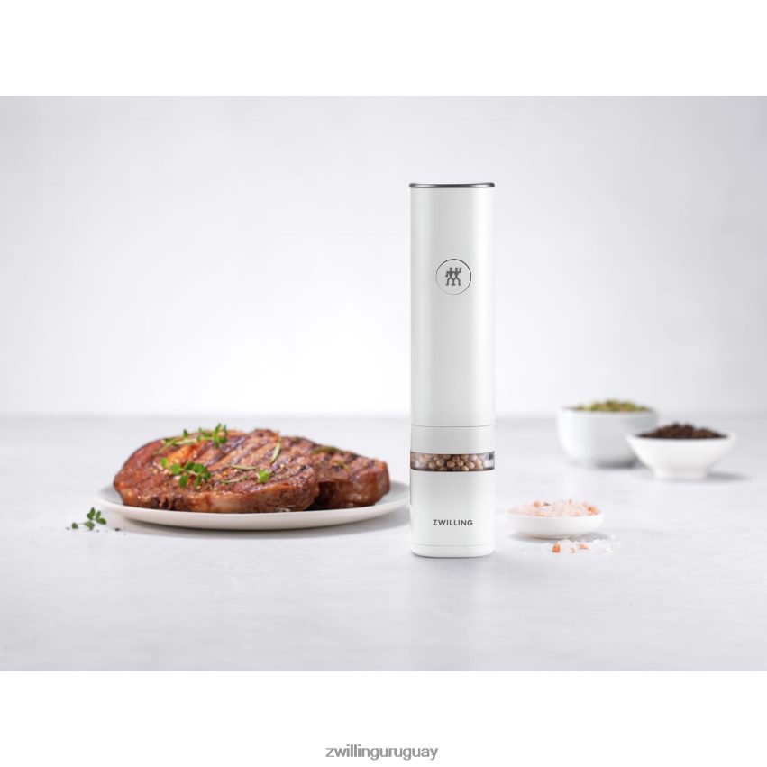 Molinillo de sal y pimienta eléctrico enfinigy, blanco Zwilling cocina A688HF550 - Image 2