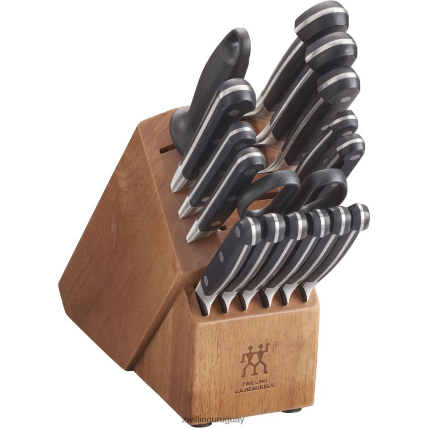 pro 17 piezas, juego de bloques de cuchillos, natural Zwilling cuchillería A688HF202 - Image 4