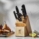 pro 7 piezas, juego de bloques de cuchillos, natural Zwilling cuchillería A688HF94 - Image 3