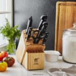 pro 7 piezas, juego de bloques de cuchillos, natural Zwilling cuchillería A688HF94 - Image 4