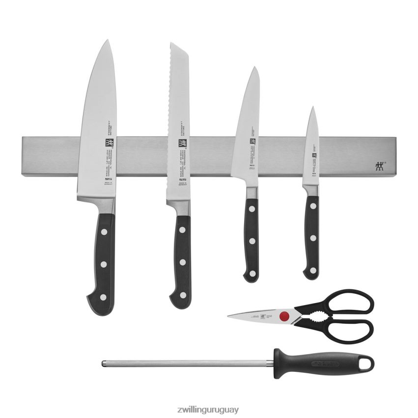 professional s juego de 7 piezas con barra magnética de acero inoxidable para cuchillos de 17,5" Zwilling cuchillería A688HF275 - Image 1