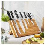 professional s juego de 7 piezas con caballete magnético de bambú Zwilling cuchillería A688HF422 - Image 2
