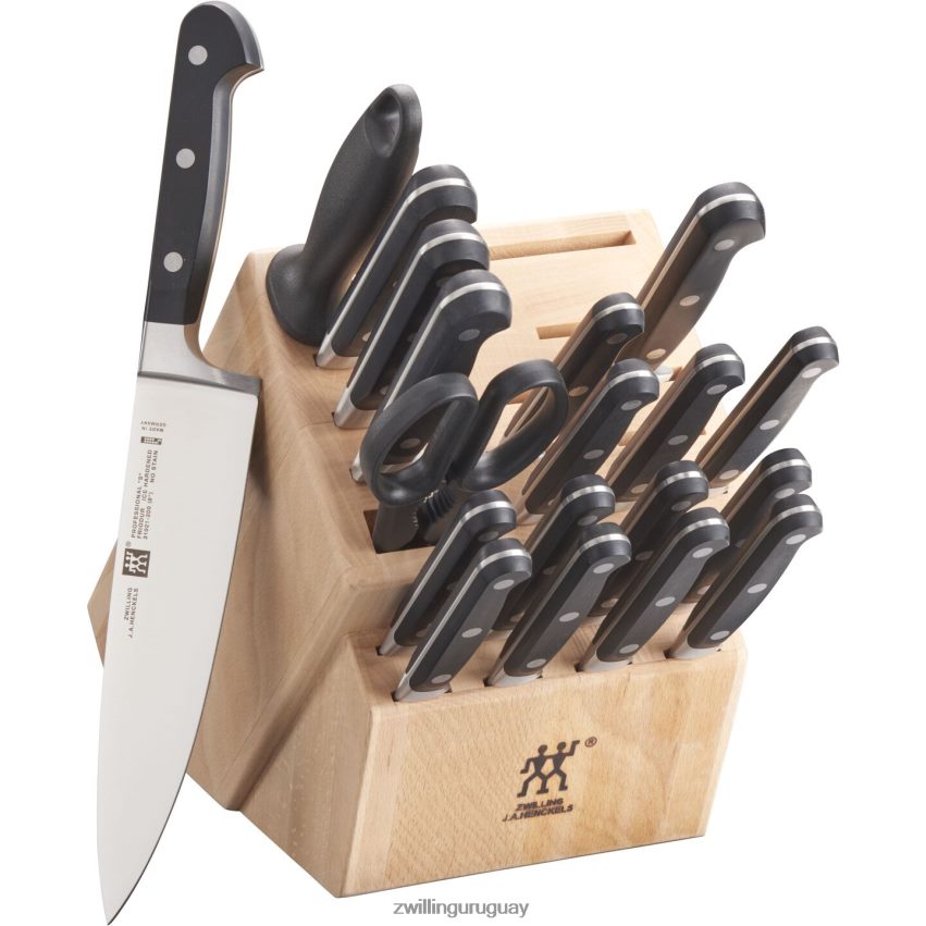 professional s juego de bloques de cuchillos de 20 piezas, natural Zwilling cuchillería A688HF62 - Image 3