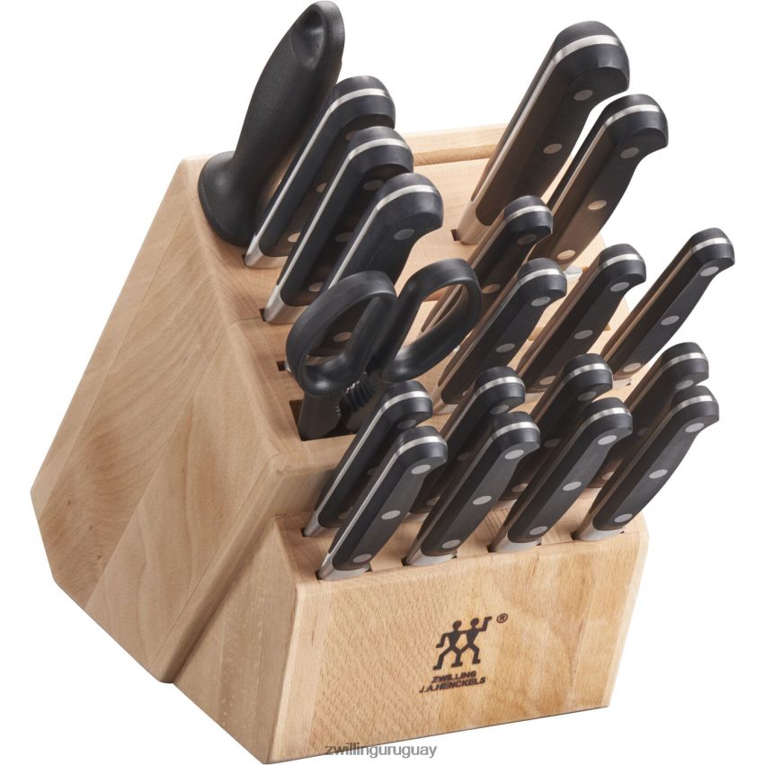 professional s juego de bloques de cuchillos de 20 piezas, natural Zwilling cuchillería A688HF62 - Image 4