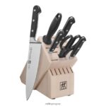 professional s juego de bloques de cuchillos de 7 piezas, blanco Zwilling cuchillería A688HF115