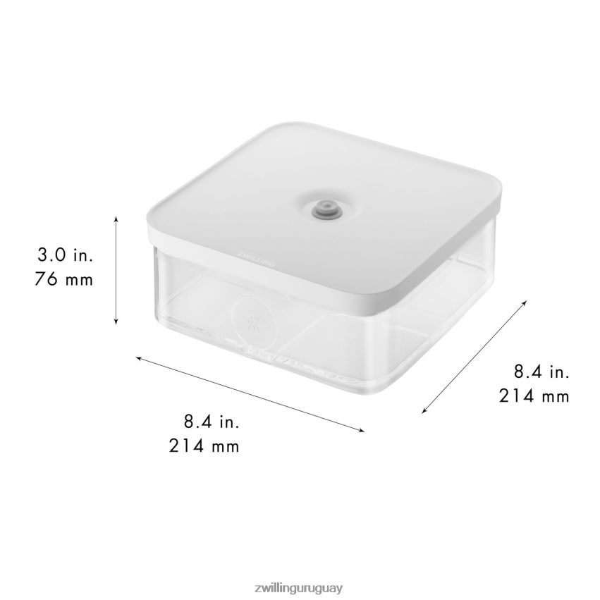 recipiente cubo Fresh & Save l, 1,75 qt, blanco transparente Zwilling cocina A688HF475 - Image 2
