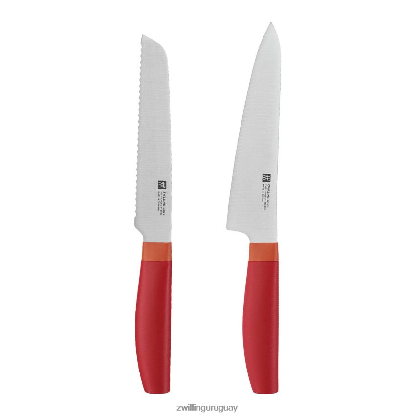 set completo now s de 2 piezas, z now s, rojo Zwilling cuchillería A688HF135 - Image 1