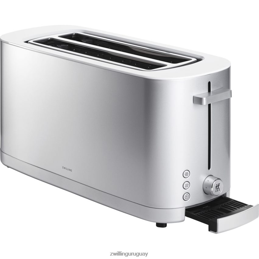 Tostadora enfinigy de 2 ranuras largas - plateada - reacondicionada Zwilling cuchillería A688HF590 - Image 3