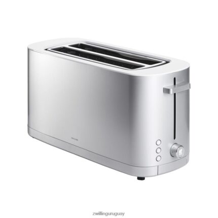 Tostadora enfinigy de 2 ranuras largas - plateada - reacondicionada Zwilling cuchillería A688HF590