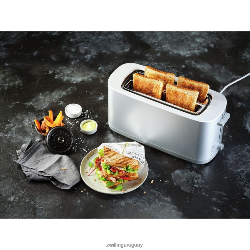 Tostadora enfinigy de 2 ranuras largas - plateada Zwilling electricidad A688HF545 - Image 4